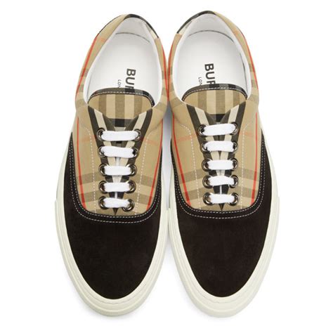 cheapest burberry beige & black wilson sneakers|burberry beige paint color.